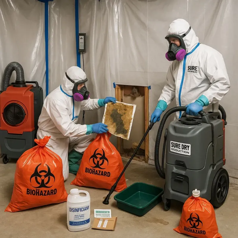 Contaminated Water Handling Protocols process in Anderson County, KY