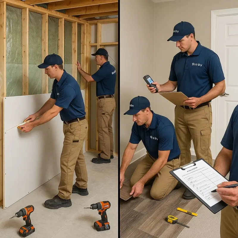 Repairs and Reconstruction process in Anderson County, KY